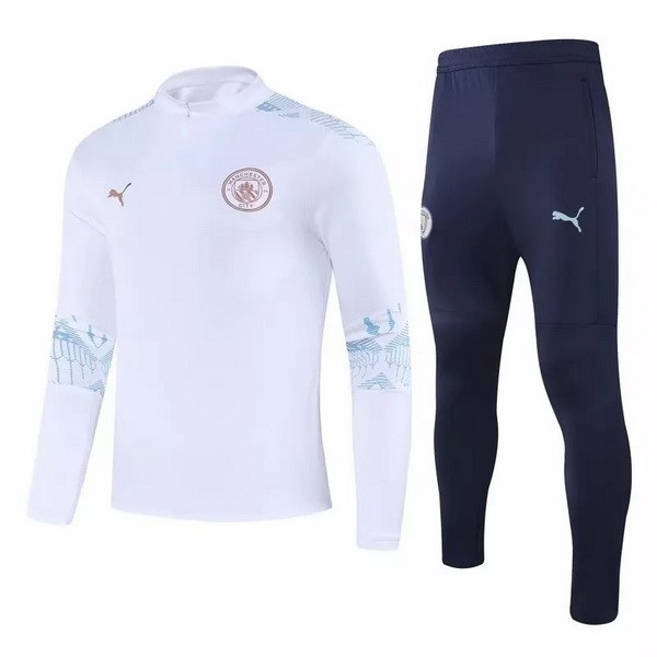 Chandal Manchester City 2020/21 Blanco Azul